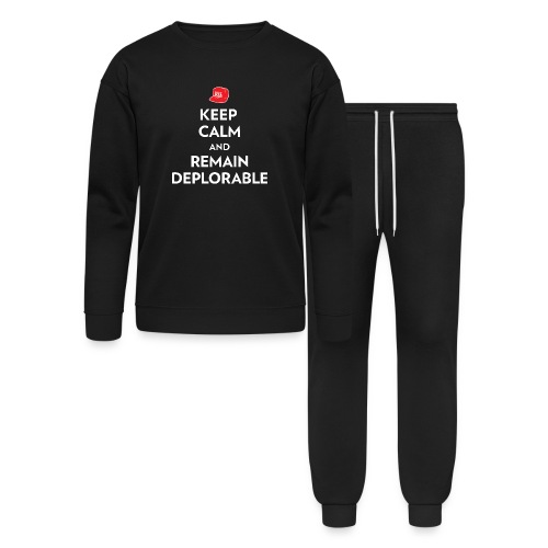 Keep Calm and Remain Deplorable - Bella + Canvas Unisex Lounge Wear Set