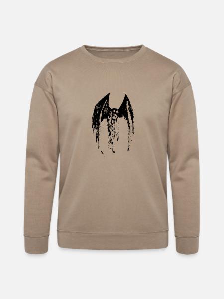 The Mothman - Bella + Canvas Unisex Sweatshirt - tan