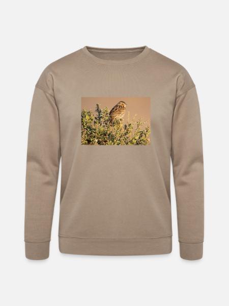 Small bird, big personality - Bella + Canvas Unisex Sweatshirt - tan