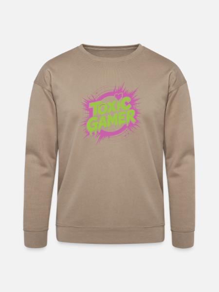 Toxic Gamer - Bella + Canvas Unisex Sweatshirt - tan