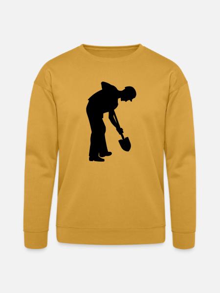 Digging Groundworker – Construction Life - Bella + Canvas Unisex Sweatshirt - heather mustard