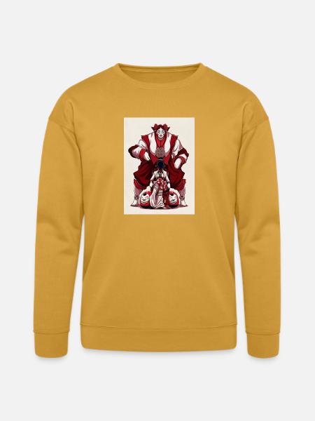 Gothic Matryoshka Queen - Bella + Canvas Unisex Sweatshirt - heather mustard