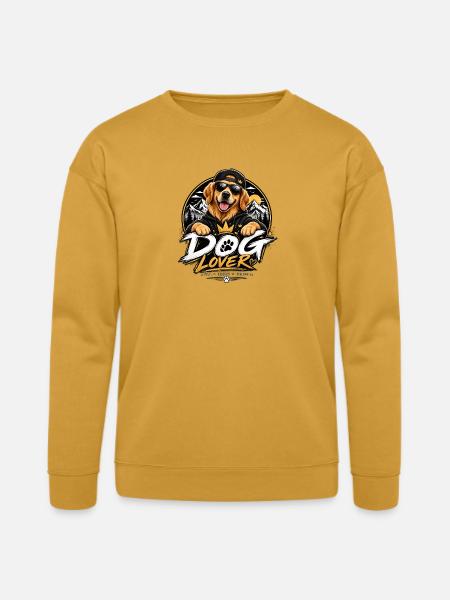 Royal Dog Love Graphic - Bella + Canvas Unisex Sweatshirt - heather mustard