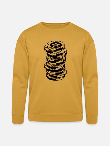 casino - Bella + Canvas Unisex Sweatshirt - heather mustard