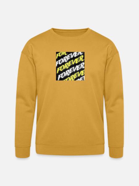 Forever Neon Text - Bella + Canvas Unisex Sweatshirt - heather mustard