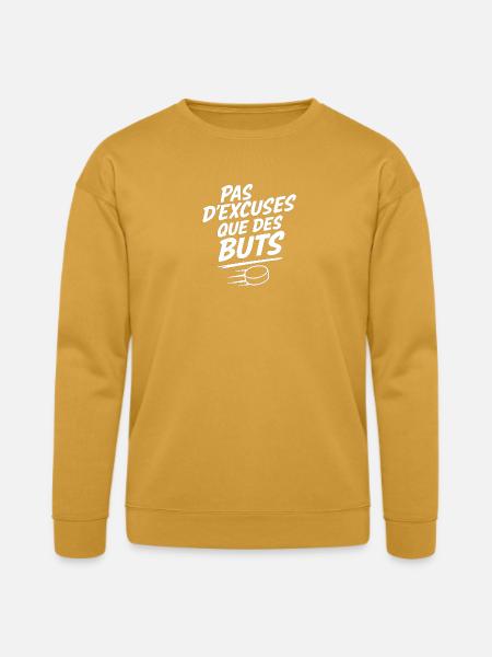 No excuses, only goals - Bella + Canvas Unisex Sweatshirt - heather mustard