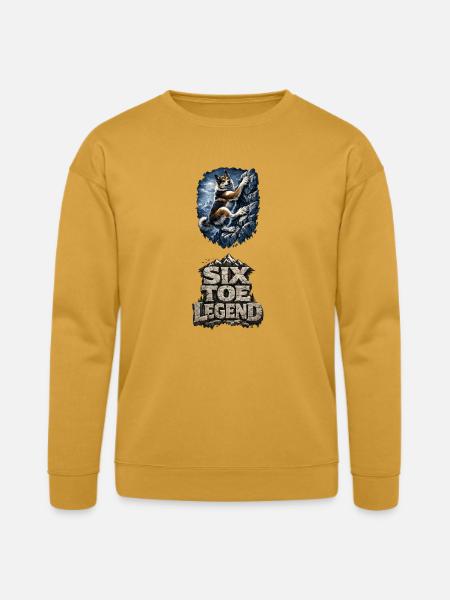 Alpine Husky Climber - Bella + Canvas Unisex Sweatshirt - heather mustard