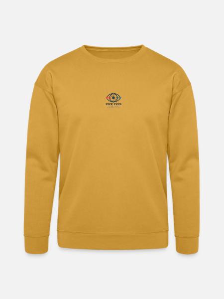 five eyes - Bella + Canvas Unisex Sweatshirt - heather mustard