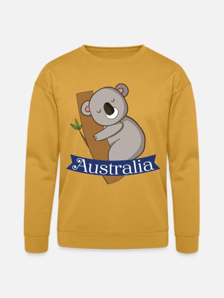 Australia - Bella + Canvas Unisex Sweatshirt - heather mustard