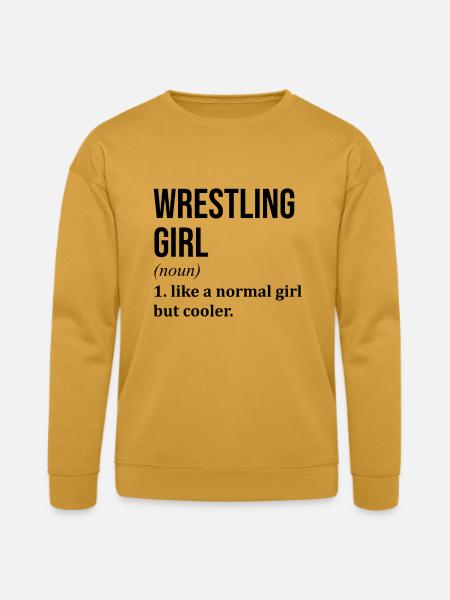 Wrestling Wrestling Wrestling - Bella + Canvas Unisex Sweatshirt - heather mustard