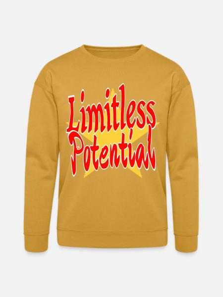 Limitless Potential - Bella + Canvas Unisex Sweatshirt - heather mustard