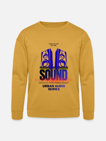 Urban Audio Speakers Emblem - Bella + Canvas Unisex Sweatshirt - heather mustard