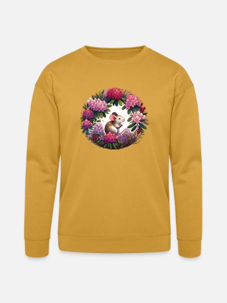Mouse - Bella + Canvas Unisex Sweatshirt - heather mustard