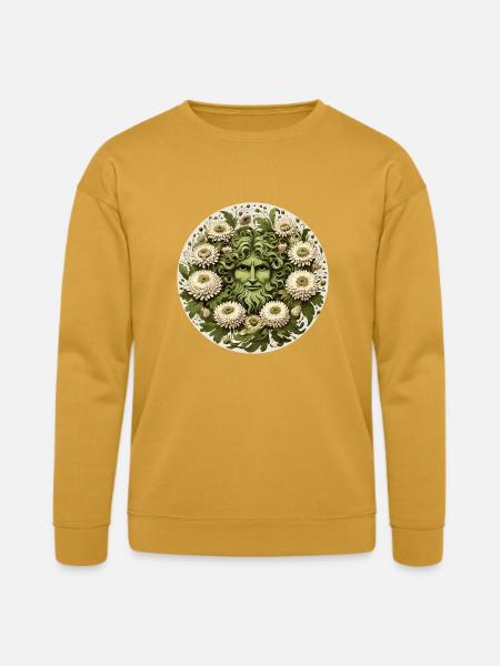 The Greenman - Bella + Canvas Unisex Sweatshirt - heather mustard