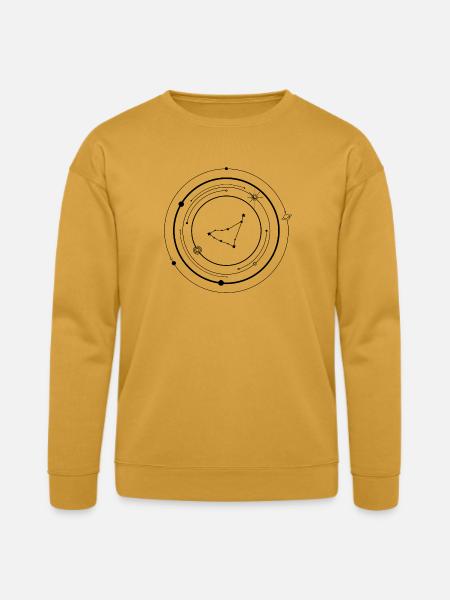 Midnight Spark Emblem - Bella + Canvas Unisex Sweatshirt - heather mustard