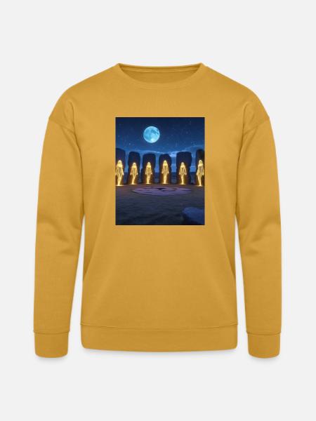 Pleiadians - Bella + Canvas Unisex Sweatshirt - heather mustard