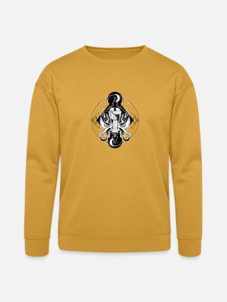 Winged Dagger Sigil - Bella + Canvas Unisex Sweatshirt - heather mustard