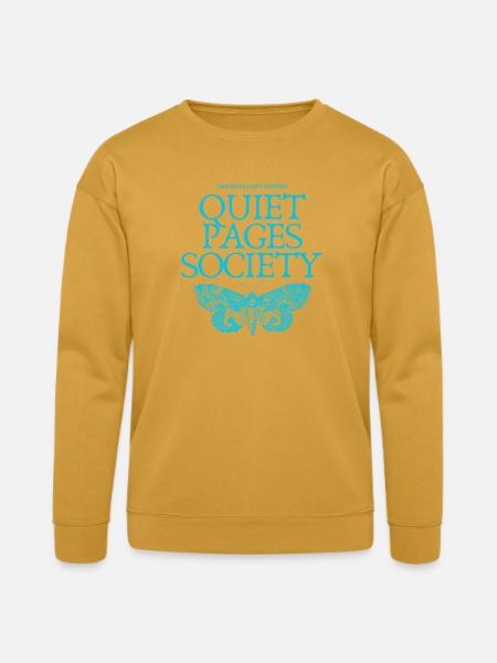 Quiet Pages Butterfly mornings - Bella + Canvas Unisex Sweatshirt - heather mustard