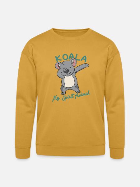 Koala Spirit Animal Dance - Bella + Canvas Unisex Sweatshirt - heather mustard