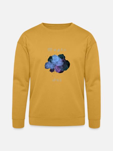 Nebula Smoke Magic - Bella + Canvas Unisex Sweatshirt - heather mustard