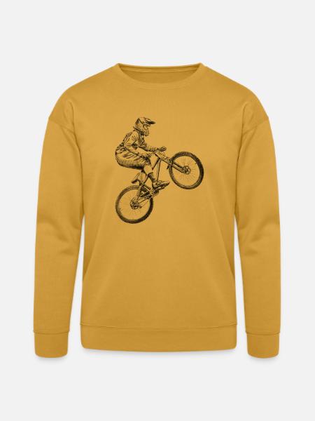 BMX - Bella + Canvas Unisex Sweatshirt - heather mustard
