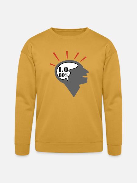 thinking man - Bella + Canvas Unisex Sweatshirt - heather mustard
