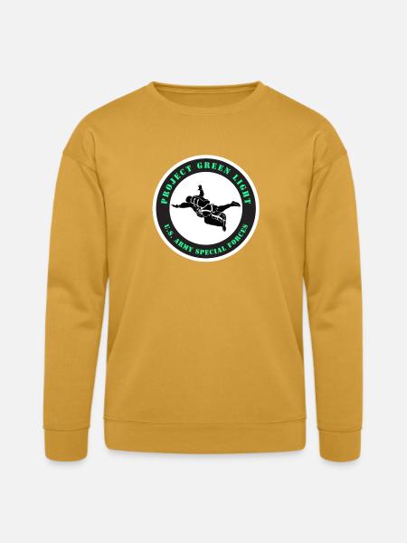 Project Green Light - Bella + Canvas Unisex Sweatshirt - heather mustard