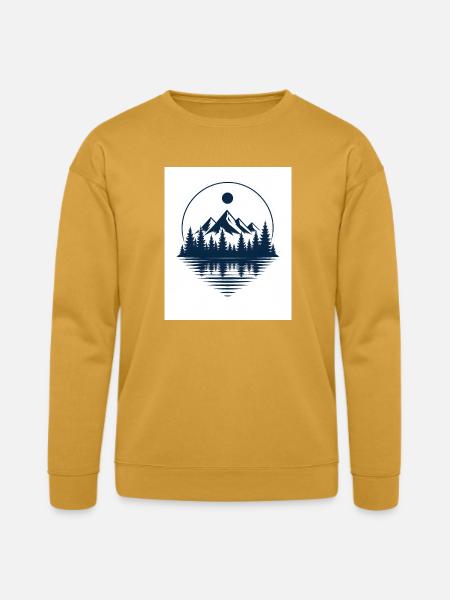 Silent Pines - Bella + Canvas Unisex Sweatshirt - heather mustard