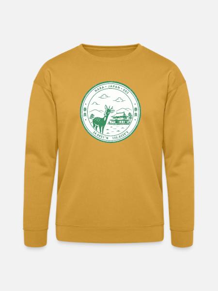 Nara Eki Art - Bella + Canvas Unisex Sweatshirt - heather mustard