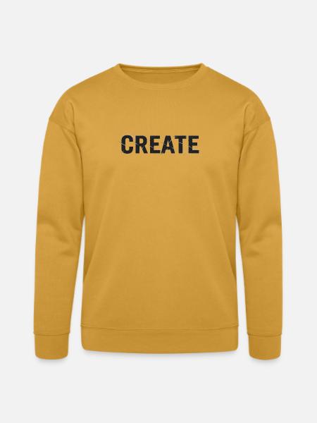 Create Splash Glyph - Bella + Canvas Unisex Sweatshirt - heather mustard