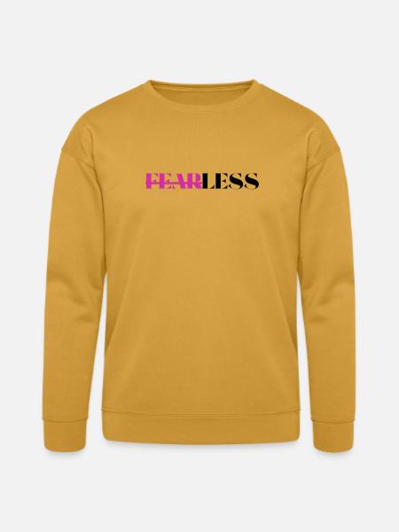 Fearless - Bella + Canvas Unisex Sweatshirt - heather mustard