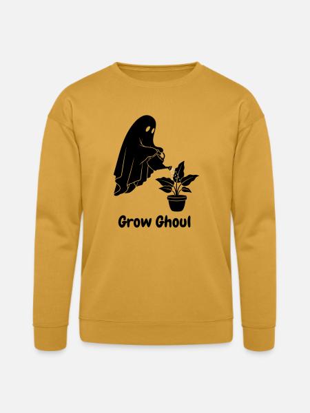 Grow Ghoul - Bella + Canvas Unisex Sweatshirt - heather mustard