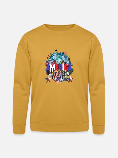 Liberty Legacy T-shirt - Bella + Canvas Unisex Sweatshirt - heather mustard