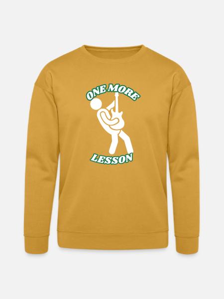 One_More_Lesson_-1- - Bella + Canvas Unisex Sweatshirt - heather mustard