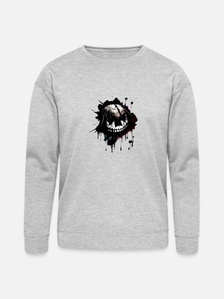 GhostFace Parody - Bella + Canvas Unisex Sweatshirt - heather gray