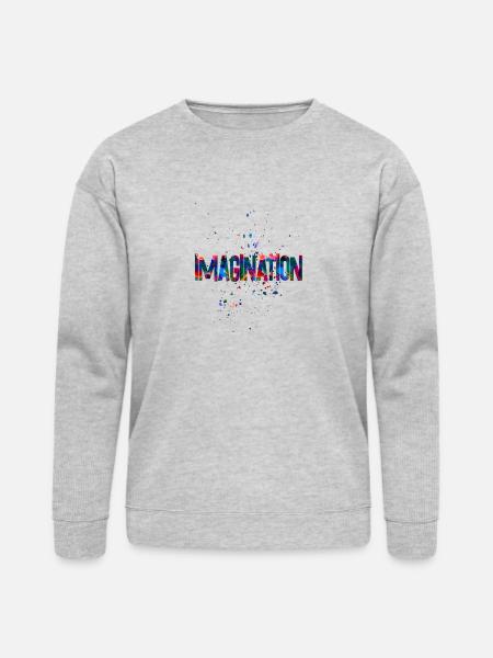 imagination - Bella + Canvas Unisex Sweatshirt - heather gray