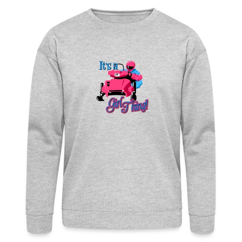 It's a Girl Thing Snowmobile - Bella + Canvas Unisex Sweatshirt