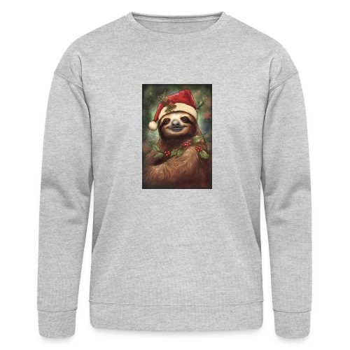 Christmas Sloth - Bella + Canvas Unisex Sweatshirt