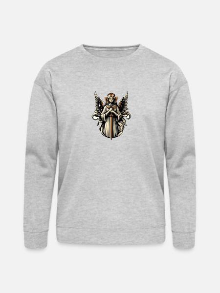 Guardian Angel - Bella + Canvas Unisex Sweatshirt - heather gray
