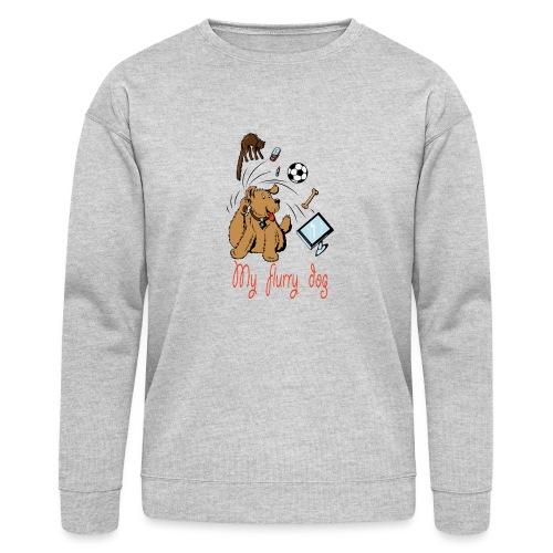 MY CUTE FURRY DOG PERFECT GIFT - Bella + Canvas Unisex Sweatshirt