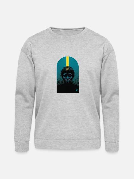 Silhouette Template - Bella + Canvas Unisex Sweatshirt - heather gray