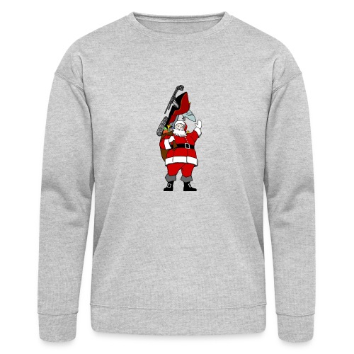 Snowmobile Present Santa - Bella + Canvas Unisex Sweatshirt