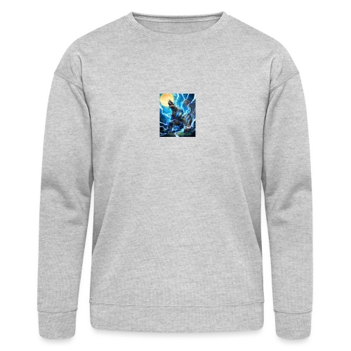 Blue lighting dragom - Bella + Canvas Unisex Sweatshirt