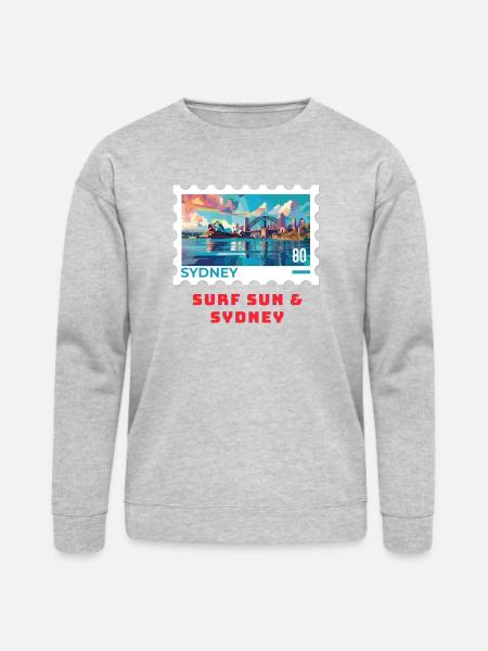 Sydney - Bella + Canvas Unisex Sweatshirt - heather gray
