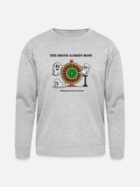 The Casino Ghosts - Bella + Canvas Unisex Sweatshirt - heather gray