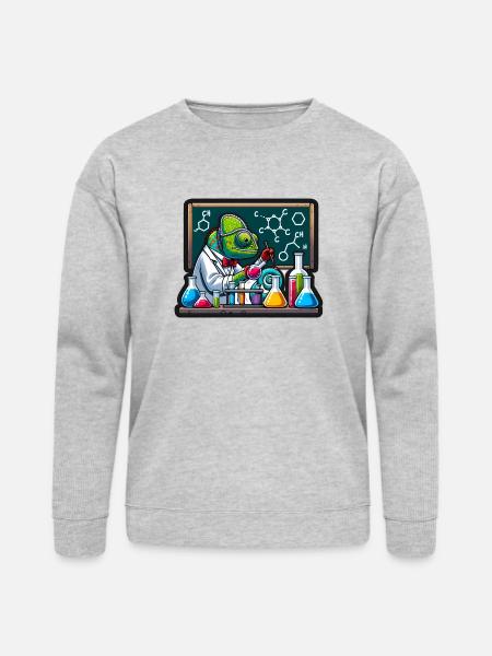 Chemical Chameleon - Bella + Canvas Unisex Sweatshirt - heather gray