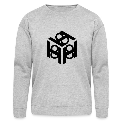 H 8 box logo design - Bella + Canvas Unisex Sweatshirt