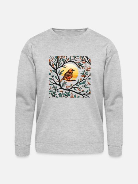 Sunset Serenade - Bella + Canvas Unisex Sweatshirt - heather gray