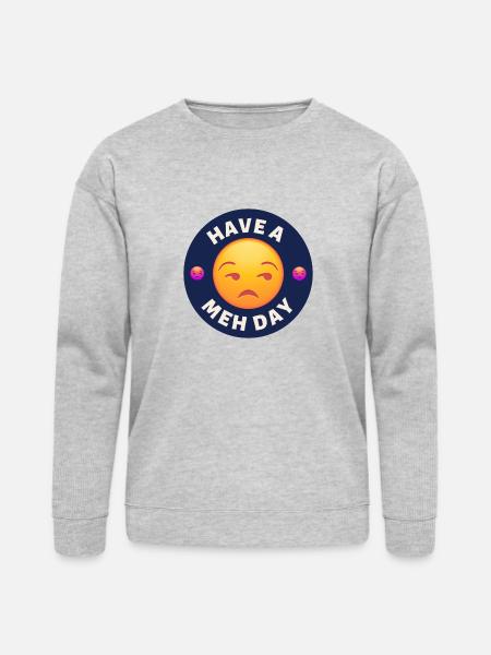 Have a Meh Day - Bella + Canvas Unisex Sweatshirt - heather gray