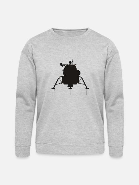 Lunar Module - Bella + Canvas Unisex Sweatshirt - heather gray